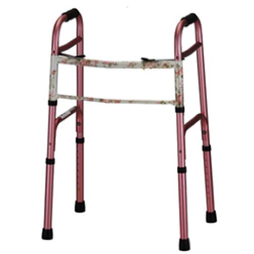 Image for product - Adult Designer Folding Walker 2 Button