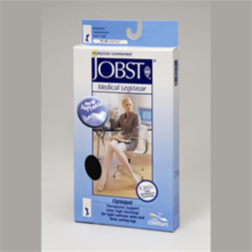 Image for product - Jobst for Women 15-20 mmHg Opaque Knee High Support Stockings (Closed Toe)