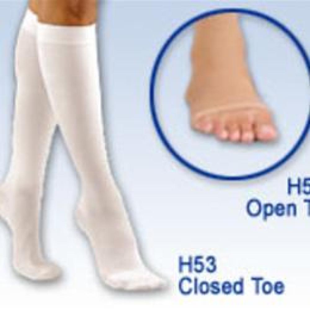 Image for product - Activa® Anti-Embolism Stockings Knee High 18 mm Hg Series H53 (Knee High Closed Toe) Series H504 Image for product - Activa® Anti-Embolism Stockings Knee High 18 mm Hg Series H53 (Knee High Closed Toe) Series H504