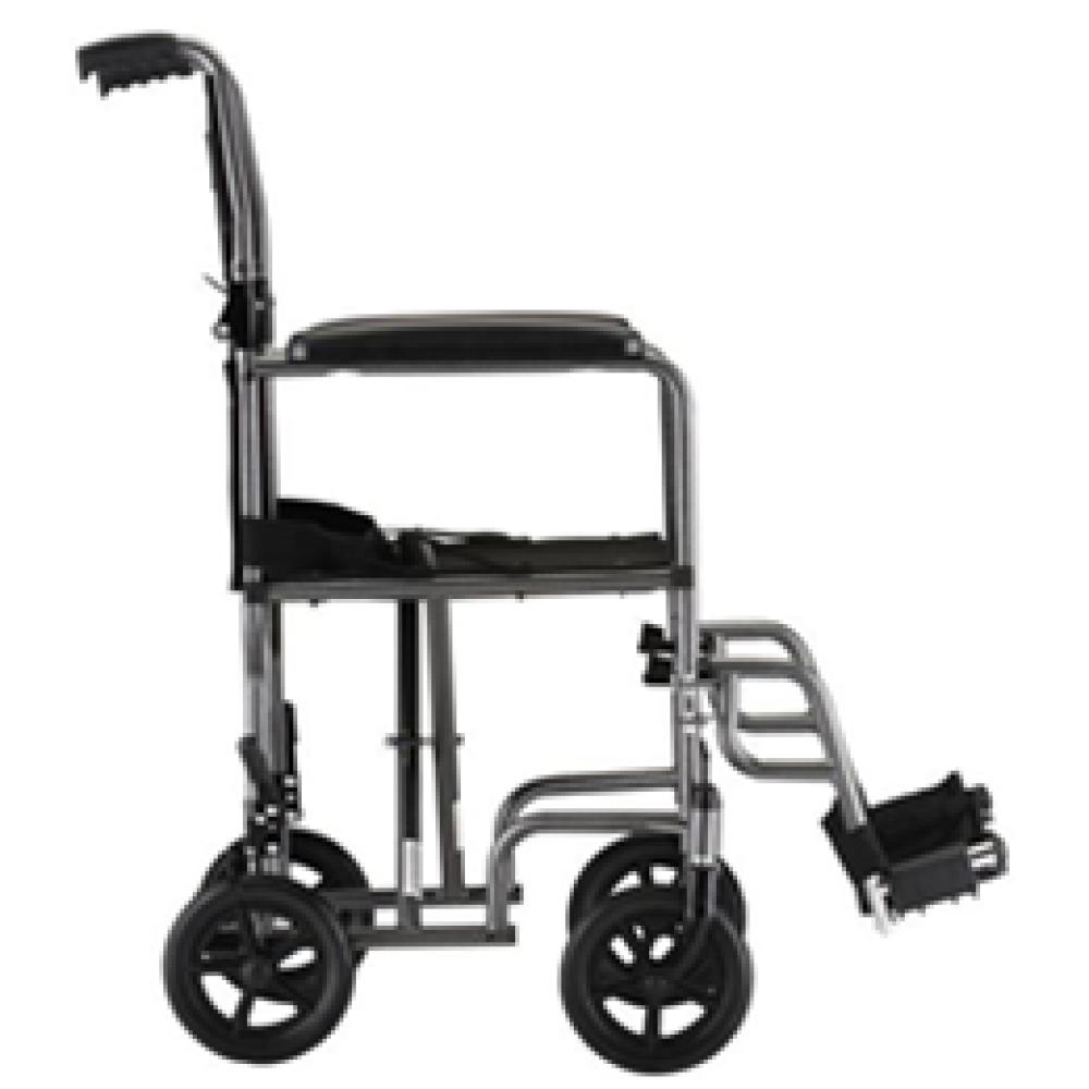 Image for product - 17 inch Steel Transport Chair in Hammertone