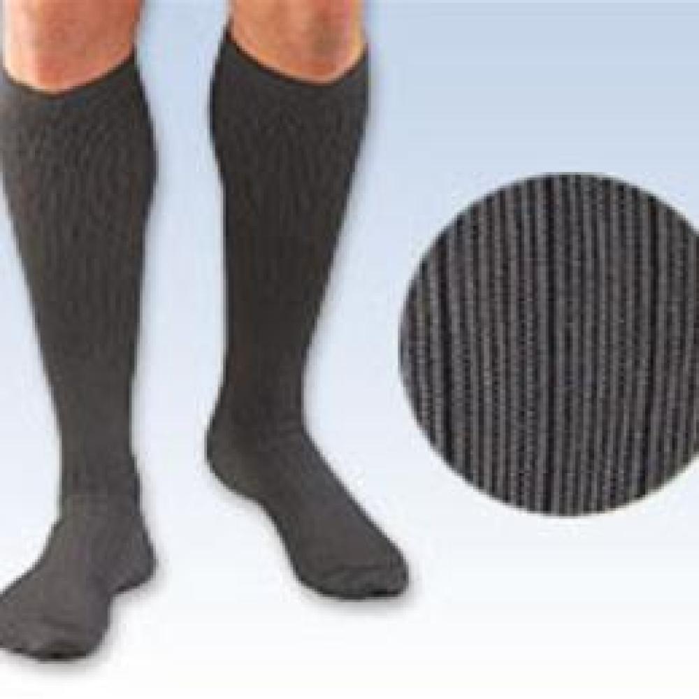 Image for product - Activa® Men's Microfiber Dress Socks 20-30 mm Hg Series H34 (Pinstripe Pattern)