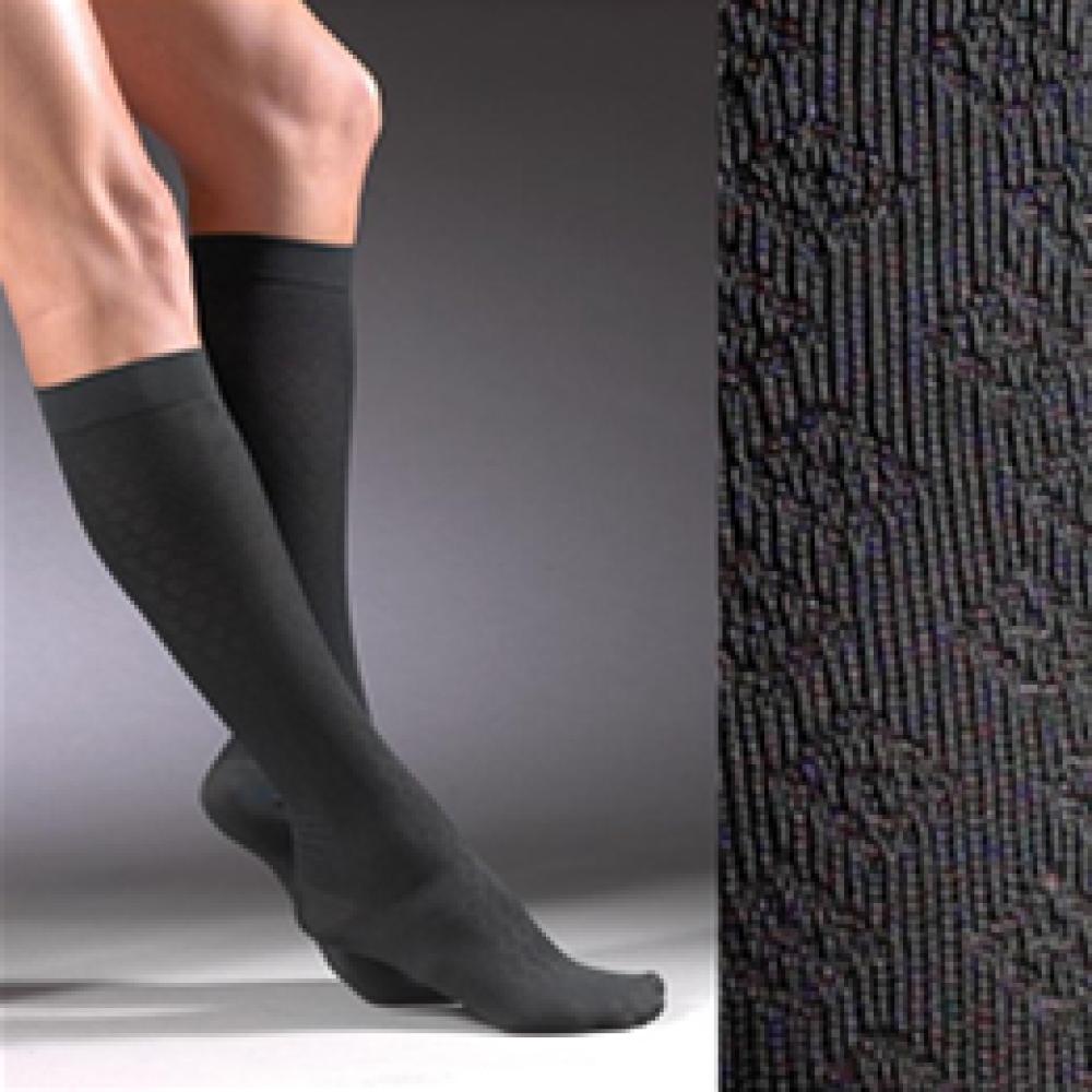 Image for product - Activa® Sheer Therapy® 15-20 mm Hg Lite Support Small Diamond Women's Patterned Dress Socks