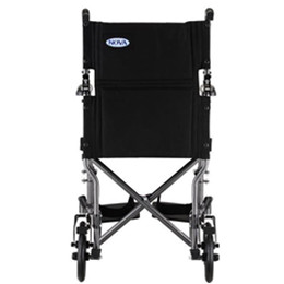 Image for product - 17 inch Steel Transport Chair in Hammertone