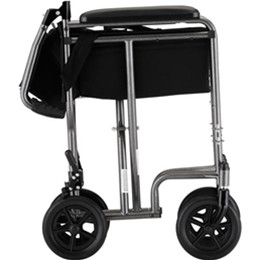 Image for product - 17 inch Steel Transport Chair in Hammertone