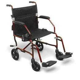 Image for product - WHEELCHAIR TRANSPORT ULTRA-LIGHT STEEL thumbnail
